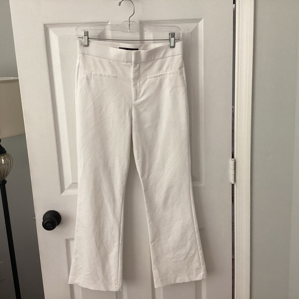Elegant White Women's Pants